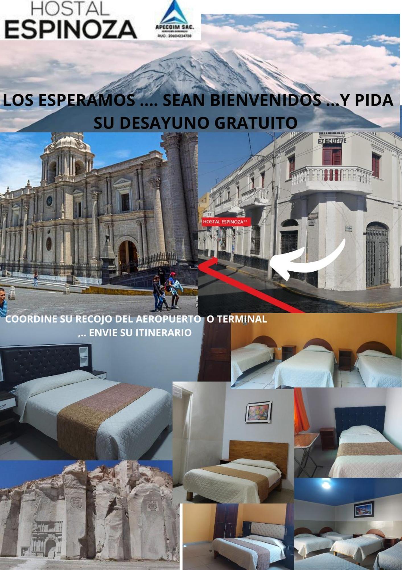 Hotel Espinoza Arequipa Zewnętrze zdjęcie